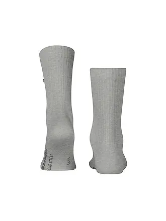 BURLINGTON | Chaussettes homme BOND STREET 40-46 light jeans | hellgrau